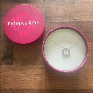 Silver Circle Pendant Necklace